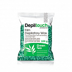 Горячий воск Depiltouch 100гр зеленый чай