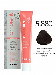 5.880 Светлый брюнет интенсивный коричневый для седых волос 60мл AMBIENT 5.880 Светлый брюнет интенсивный коричневый для седых волос 60мл AMBIENT