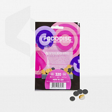 Педикюрный диск Staleks Pro XS 10мм PDFS-10-320 на мягкой основе 320гр 50шт Педикюрный диск Staleks Pro XS 10мм PDFS-10-320 на мягкой основе 320гр 50шт