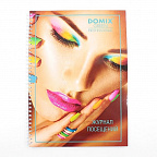 Тетрадь для записи клиентов Domix вертикальная