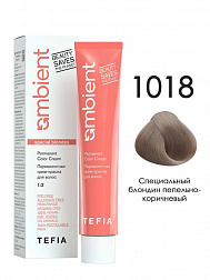 1018 Cпециальный блондин пепельно-коричневый 60мл AMBIENT 1018 Cпециальный блондин пепельно-коричневый 60мл AMBIENT
