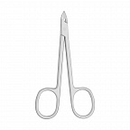Кусачки Nippon Nippers NP-02 для педикюра 9 мм (глазки)