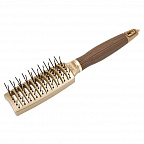 Щетка Olivia Garden ID2075 EXPERT STYLE VENT Nylon Bristles Gold&Brown