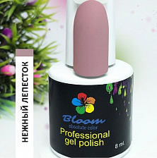 Гель-лак Bloom 8мл 018 Нежный лепесток
