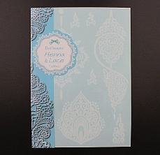 Наклейки для тела белые 032