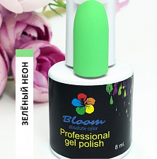 Гель-лак Bloom 8мл 057 Зеленый неон