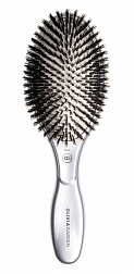 Щетка Olivia Garden ID2031 EXPERT CARE OVAL Boar Bristles Silver натур. щетина