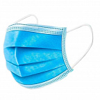 Маска трехслойная 1шт.