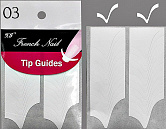 Трафареты для французского маникюра №03 Трафареты для французского маникюра №03