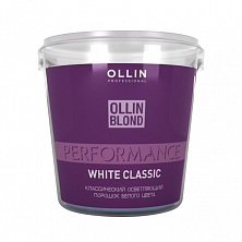 Осветляющий порошок PERFORMANCE 500гр классический белого цвета
