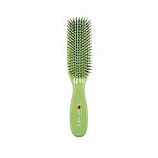Щетка I LOVE MY HAIR 1503 Spider Classic зеленая глянцевая S