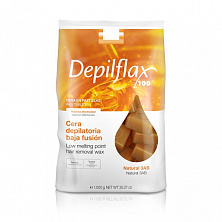 Горячий воск Depilflax 1000мл натуральный