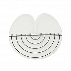 Диск подкладочный для наращивания волос (пластик с делениями) Диск подкладочный для наращивания волос (пластик с делениями)