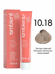 10.18 Экстра светлый блондин пепельно-коричневый 60мл AMBIENT
