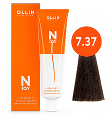 7/37 русый золотисто-коричневый 100мл Ollin N-Joy