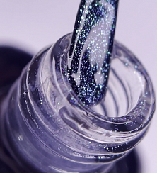 Гель-лак IQ Beauty 10мл верхнее покрытие 109 Blue shimmer Гель-лак IQ Beauty 10мл верхнее покрытие 109 Blue shimmer