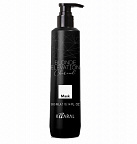 BLONDE Маска тонирующая черная угольная для волос 300мл