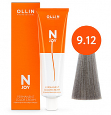 9/12 блондин пепельно-фиолетовый 100мл Ollin N-Joy